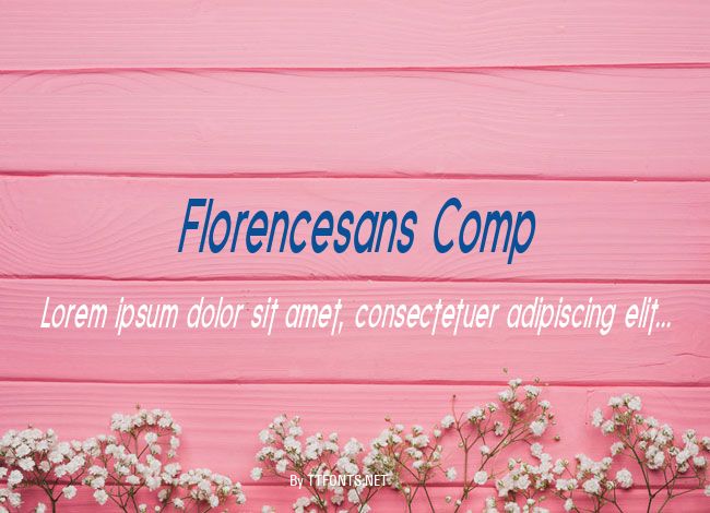 Florencesans Comp example