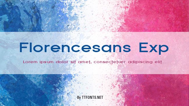 Florencesans Exp example