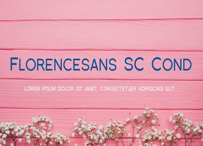 Florencesans SC Cond example