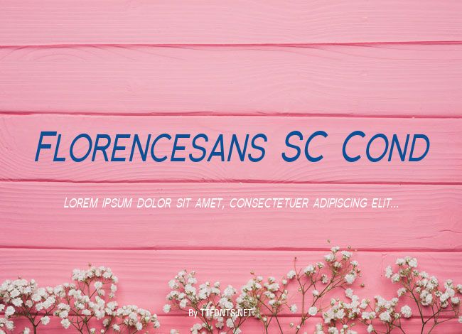 Florencesans SC Cond example