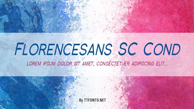 Florencesans SC Cond example
