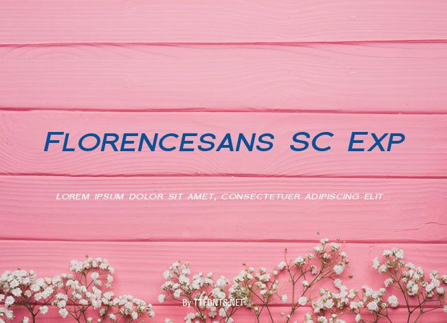 Florencesans SC Exp example