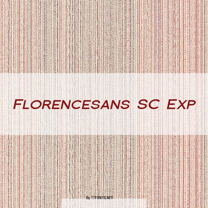 Florencesans SC Exp example