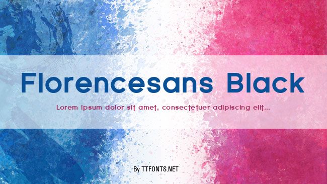 Florencesans Black example