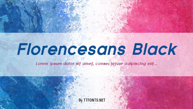 Florencesans Black example