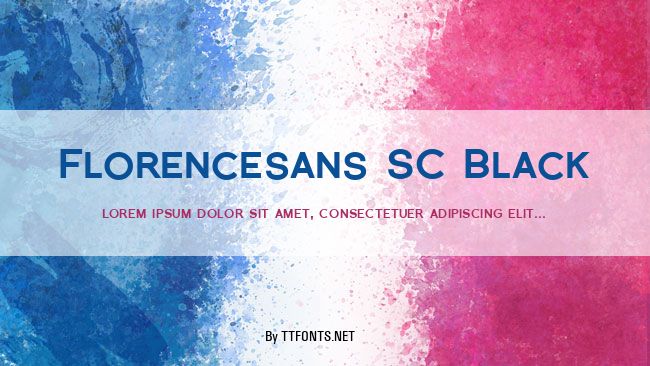 Florencesans SC Black example