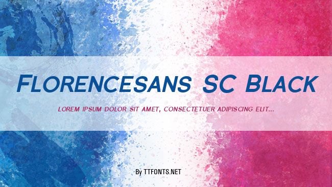 Florencesans SC Black example
