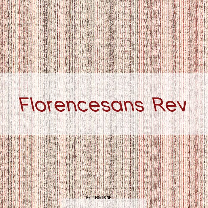 Florencesans Rev example