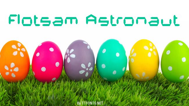 Flotsam Astronaut example