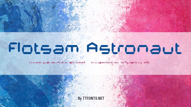 Flotsam Astronaut example