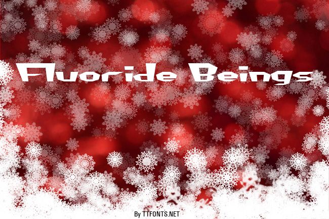 Fluoride Beings example