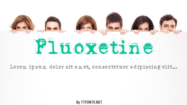 Fluoxetine example