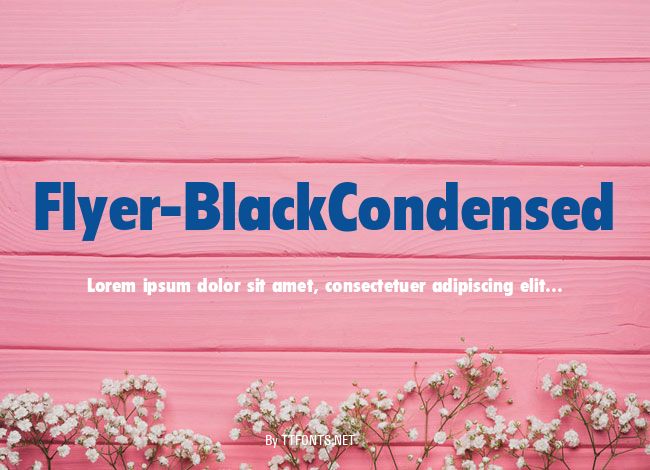 Flyer-BlackCondensed example