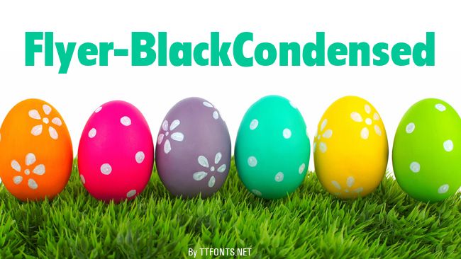 Flyer-BlackCondensed example