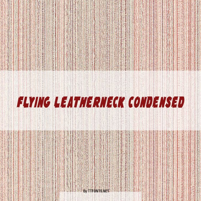 Flying Leatherneck Condensed example