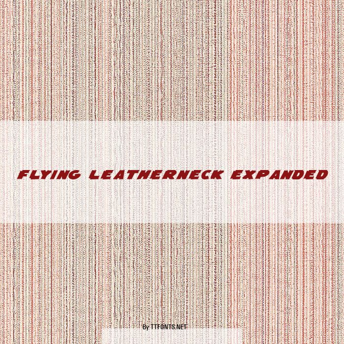 Flying Leatherneck Expanded example