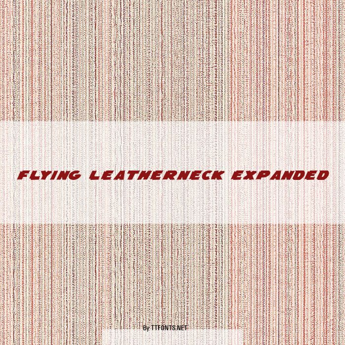 Flying Leatherneck Expanded example