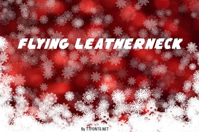 Flying Leatherneck example
