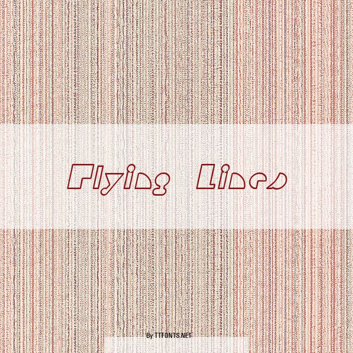 Flying Lines example