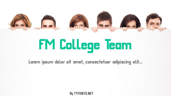 FM College Team example