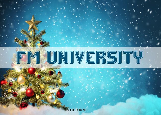 FM University example