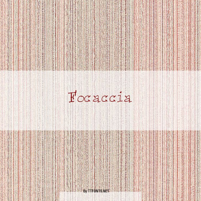 Focaccia example