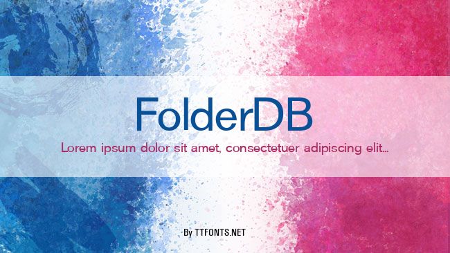 FolderDB example