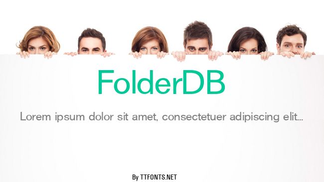 FolderDB example