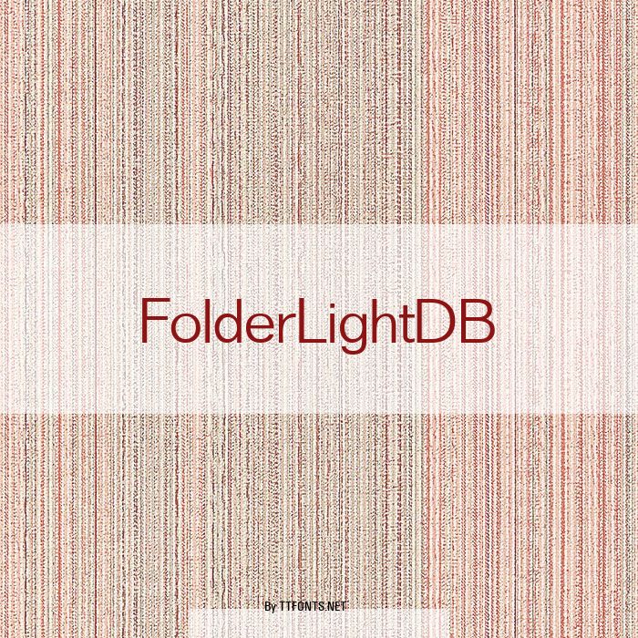 FolderLightDB example