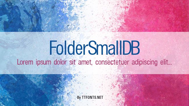 FolderSmallDB example