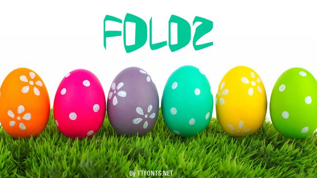 Foldz example