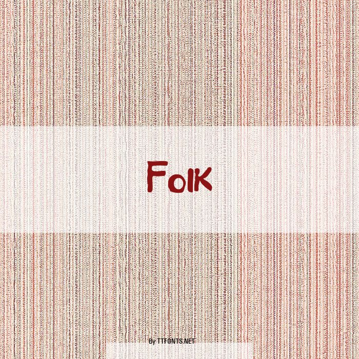 Folk example