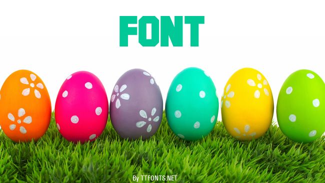 Font example