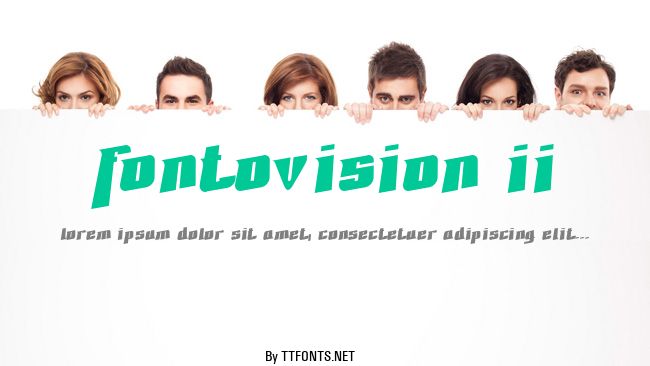 Fontovision II example