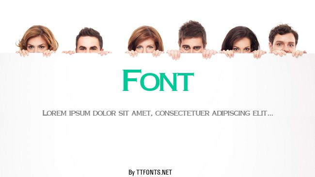 Font example