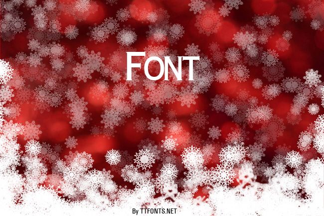 Font example