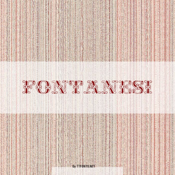 Fontanesi example