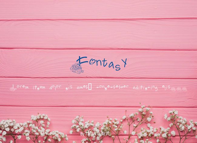 Fontasy example