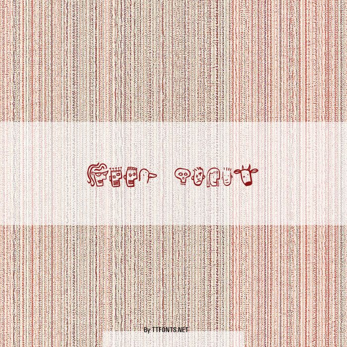 Font Heads example