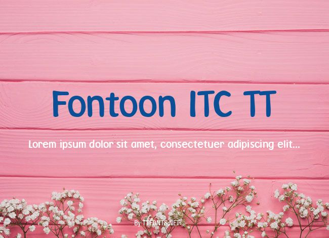 Fontoon ITC TT example