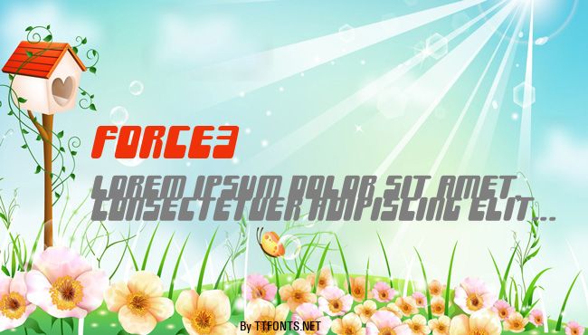 FORCE3 example