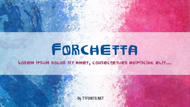 Forchetta example
