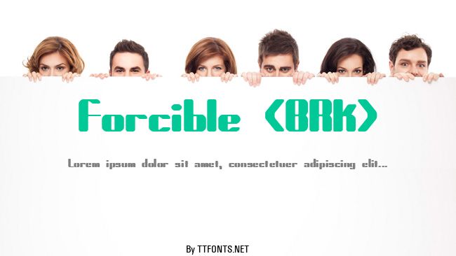 Forcible (BRK) example
