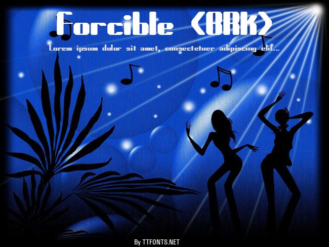 Forcible (BRK) example