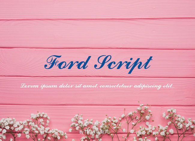 Ford Script example