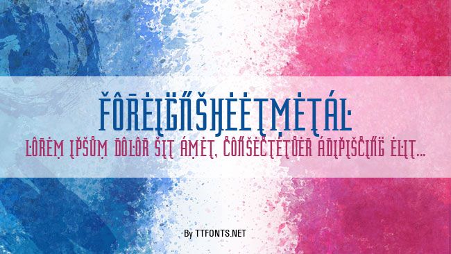 ForeignSheetMetal example