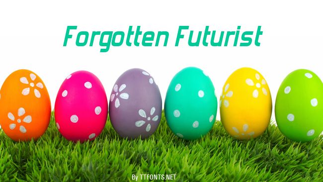 Forgotten Futurist example