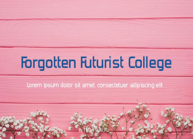 Forgotten Futurist College example