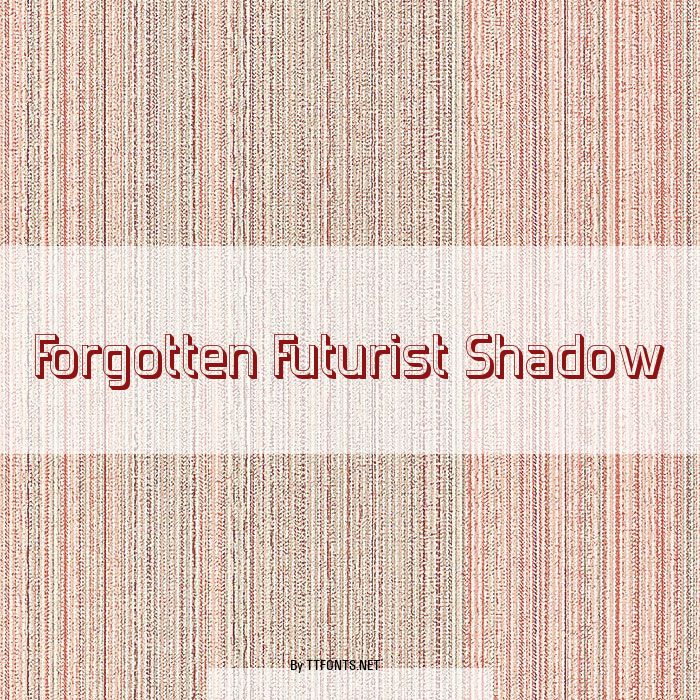 Forgotten Futurist Shadow example