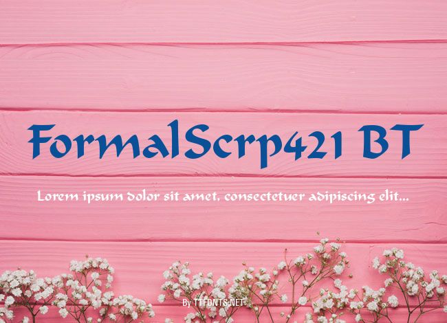 FormalScrp421 BT example